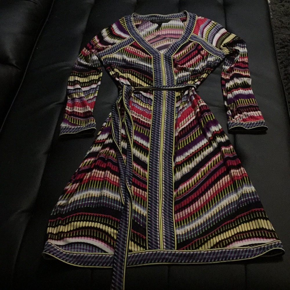Colorful BCBG dress